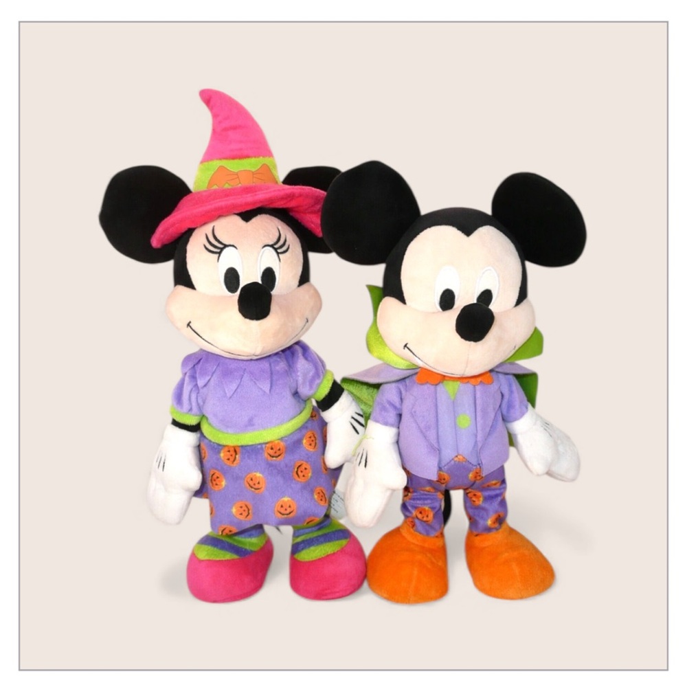 DISNEY Mickey &Minnie halloween dancing vampire